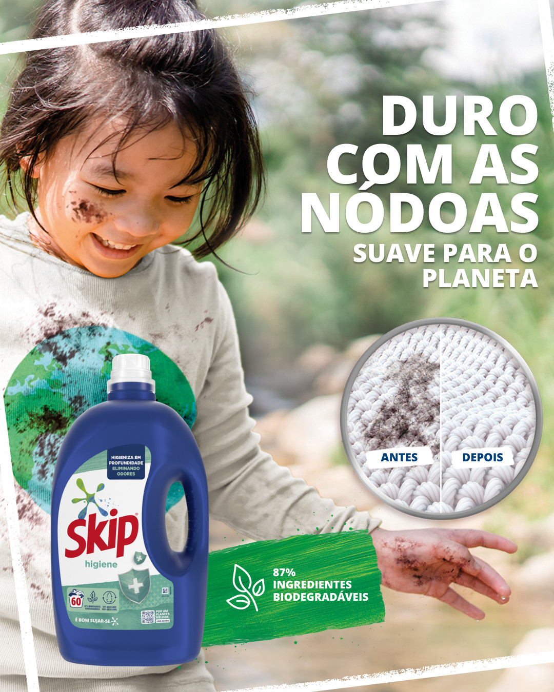 imagem de herói skip higiene