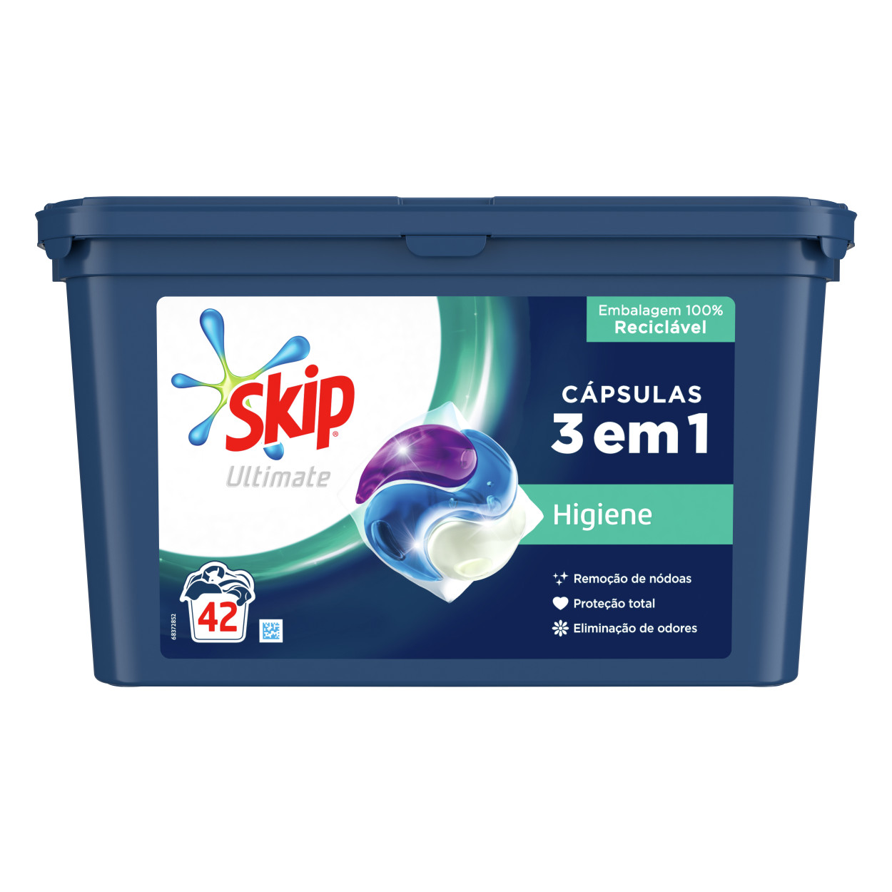 Skip Detergente Cápsulas Ultimate Higiene