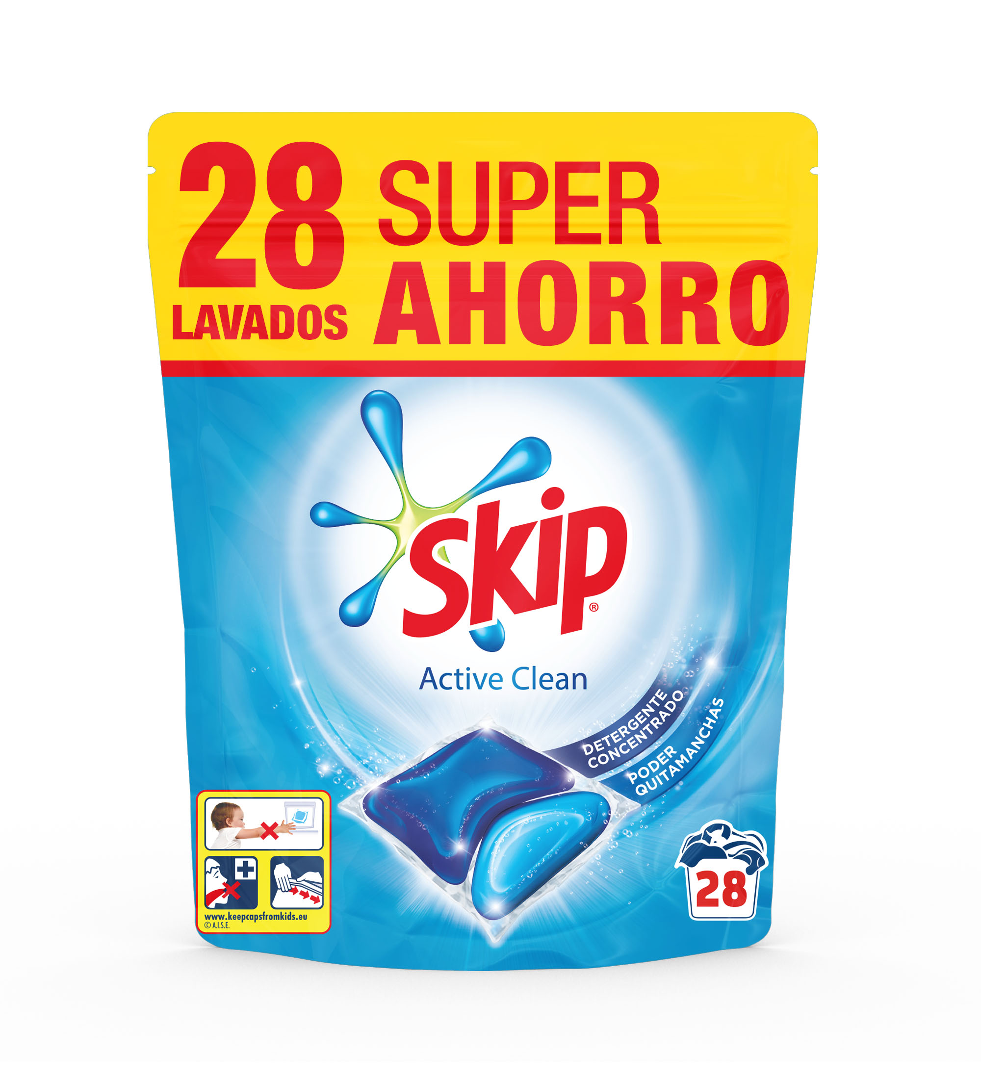 Skip Capsulas Active Clean paquete