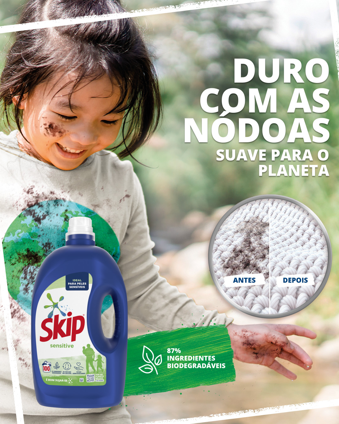 imagem de herói Skip sensitive