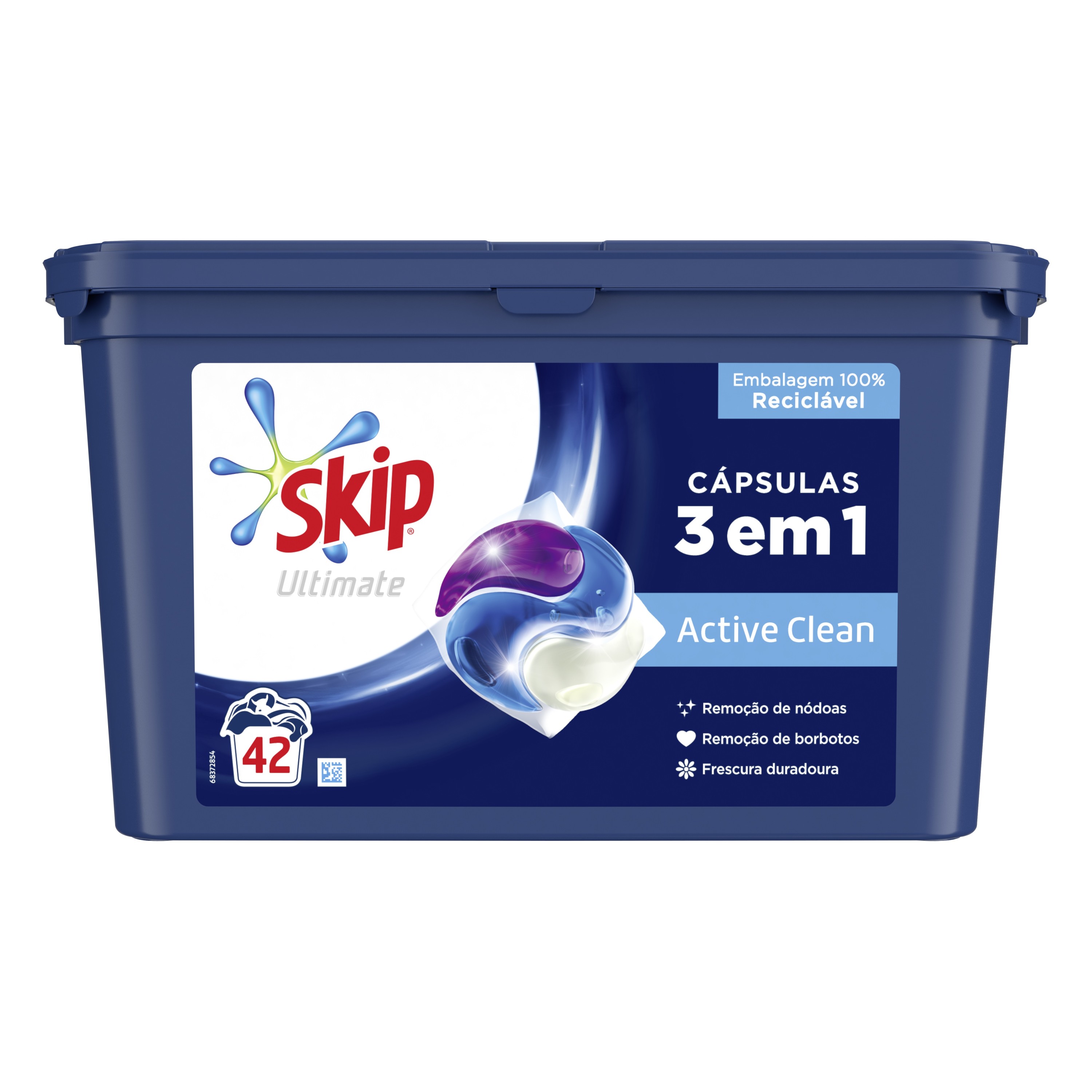 Skip Detergente Cápsulas Ultimate Active Clean Skip