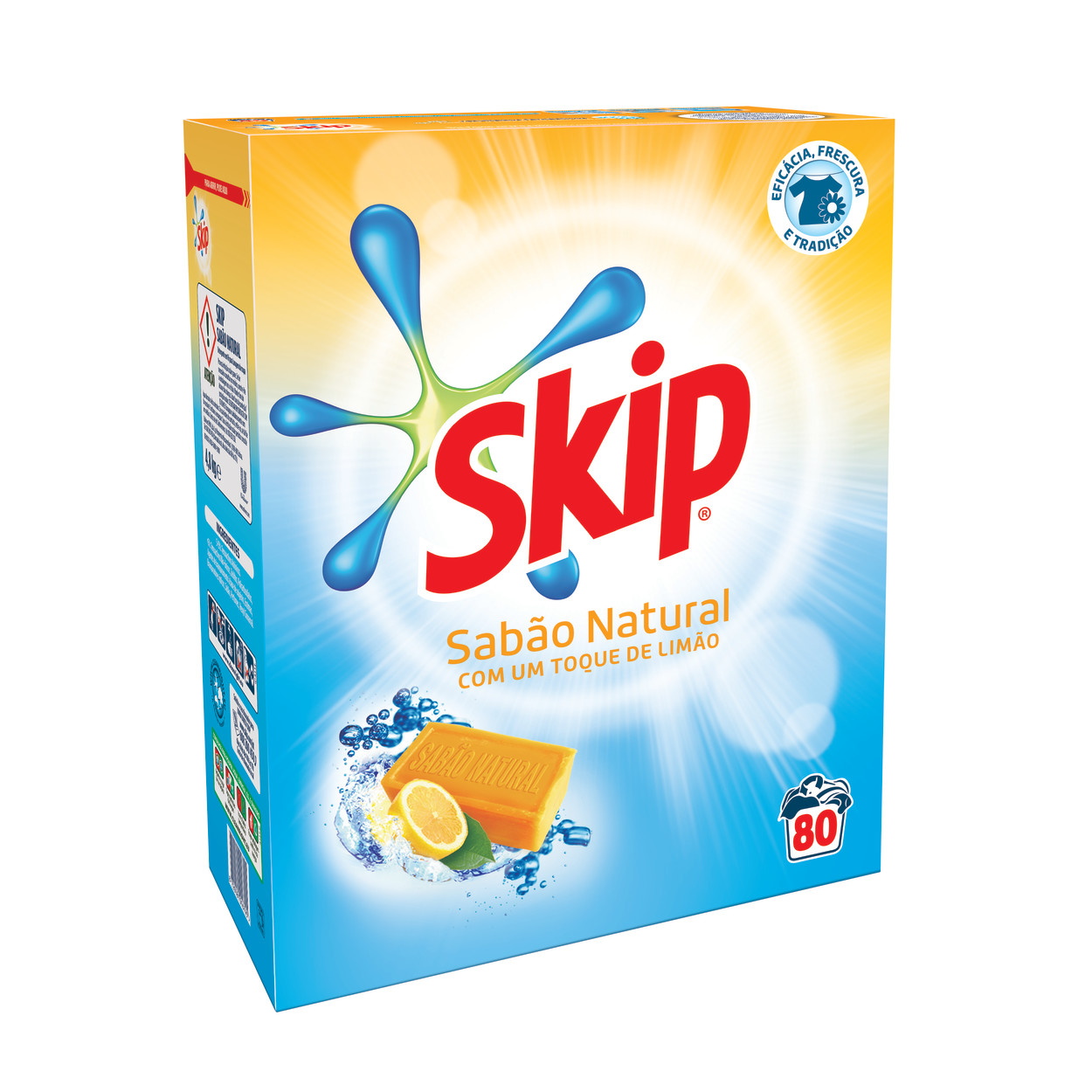 SKIP Detergente Pó Sabão Natural packshot
